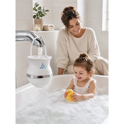 AcquaVita filtro portatile per la routine del bagno